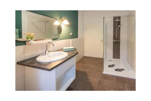 Shower, hair dryer - Dream Apartment 2 Comfortable holiday residence (Norddeich)