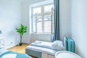 Basic-Apartment | Bügeleisen/Bügelbrett, kostenloses WLAN