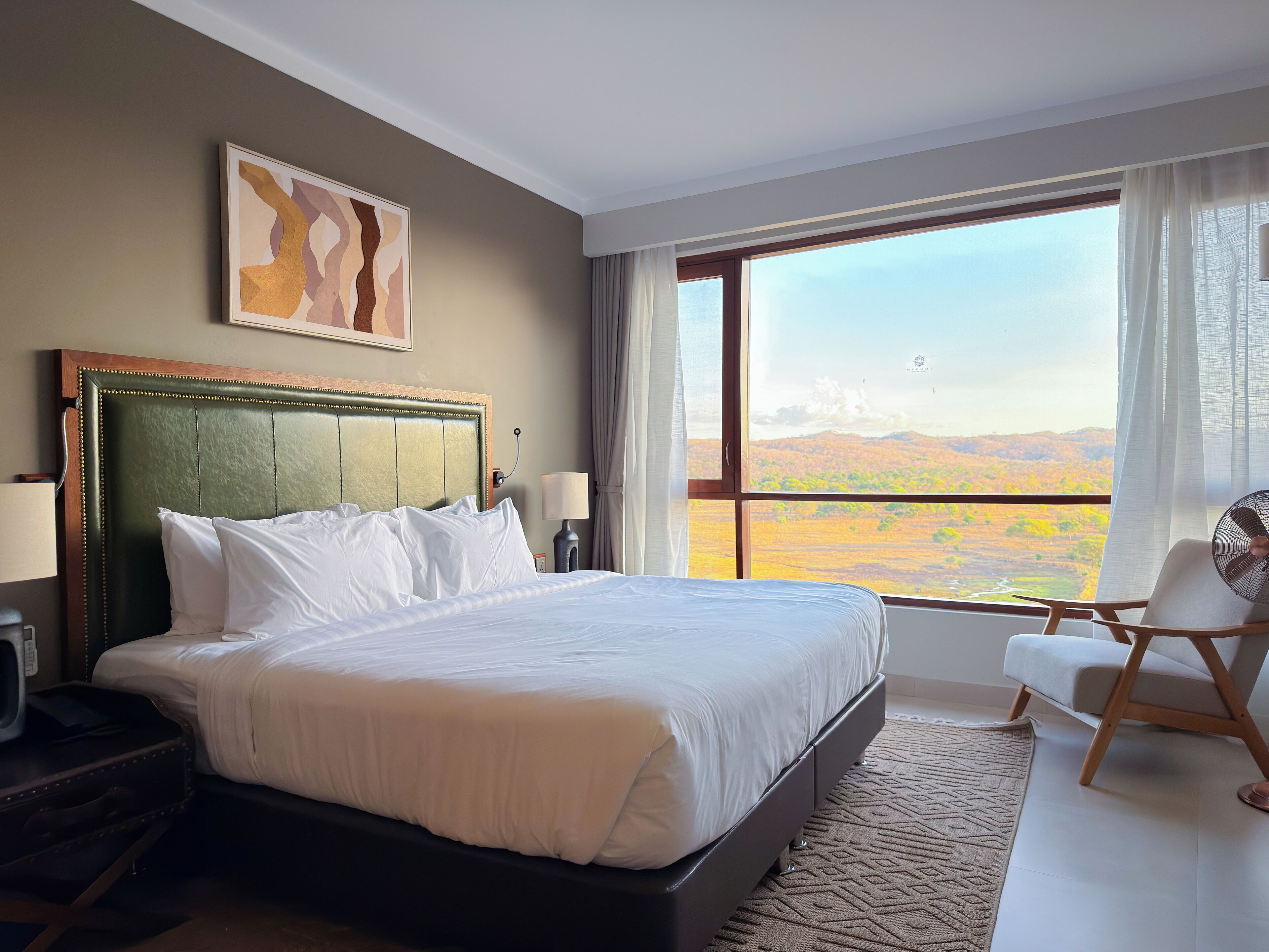 Deluxe Double Room, Park View | In-room safe, iron/ironing board, free WiFi