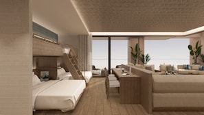 Suite | In-room safe, blackout drapes, free WiFi - FAV LUX MIYAZAKI (Miyazakishi Tachibanadorihigashi)