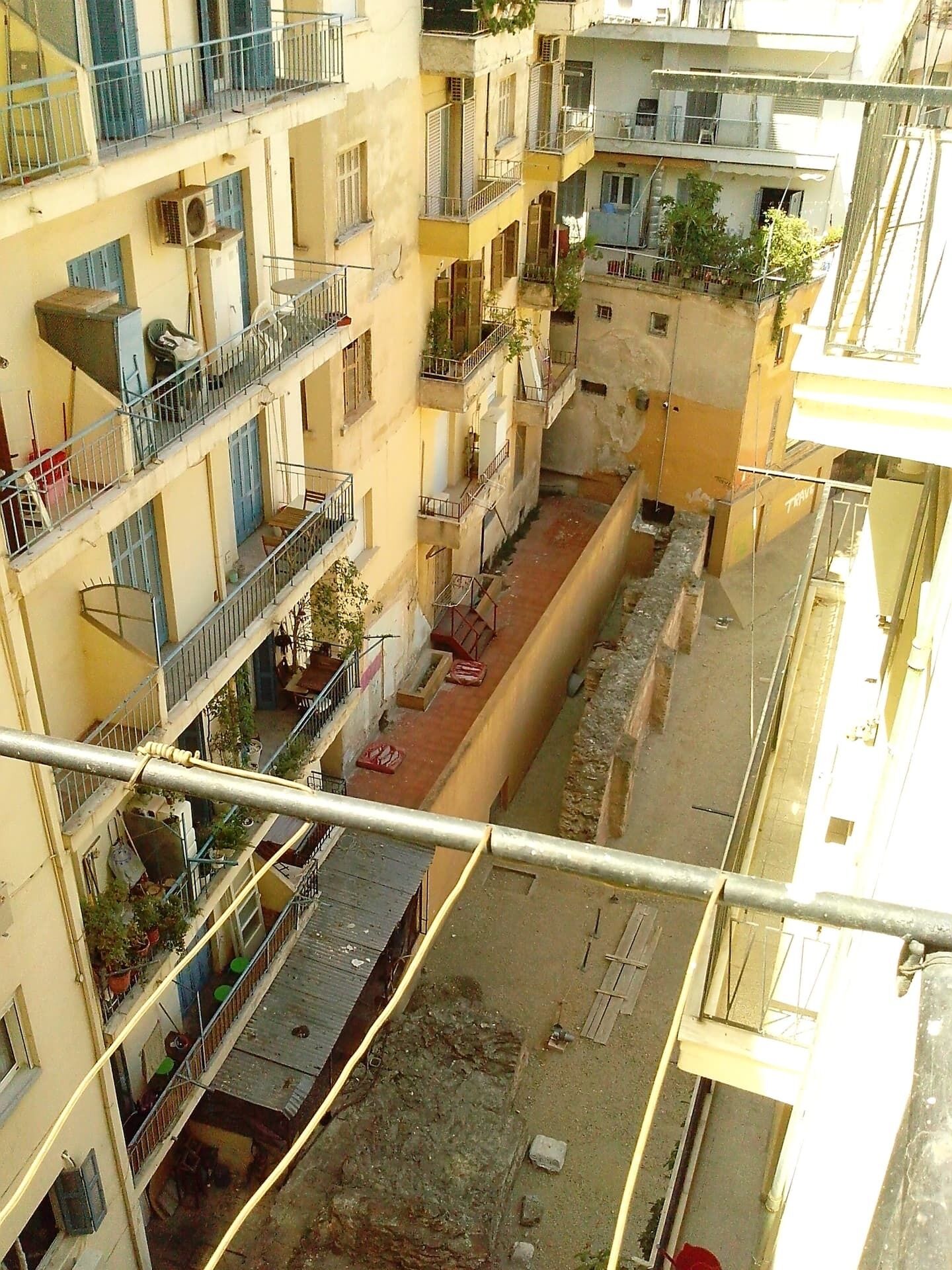 Enceinte de l’hébergement