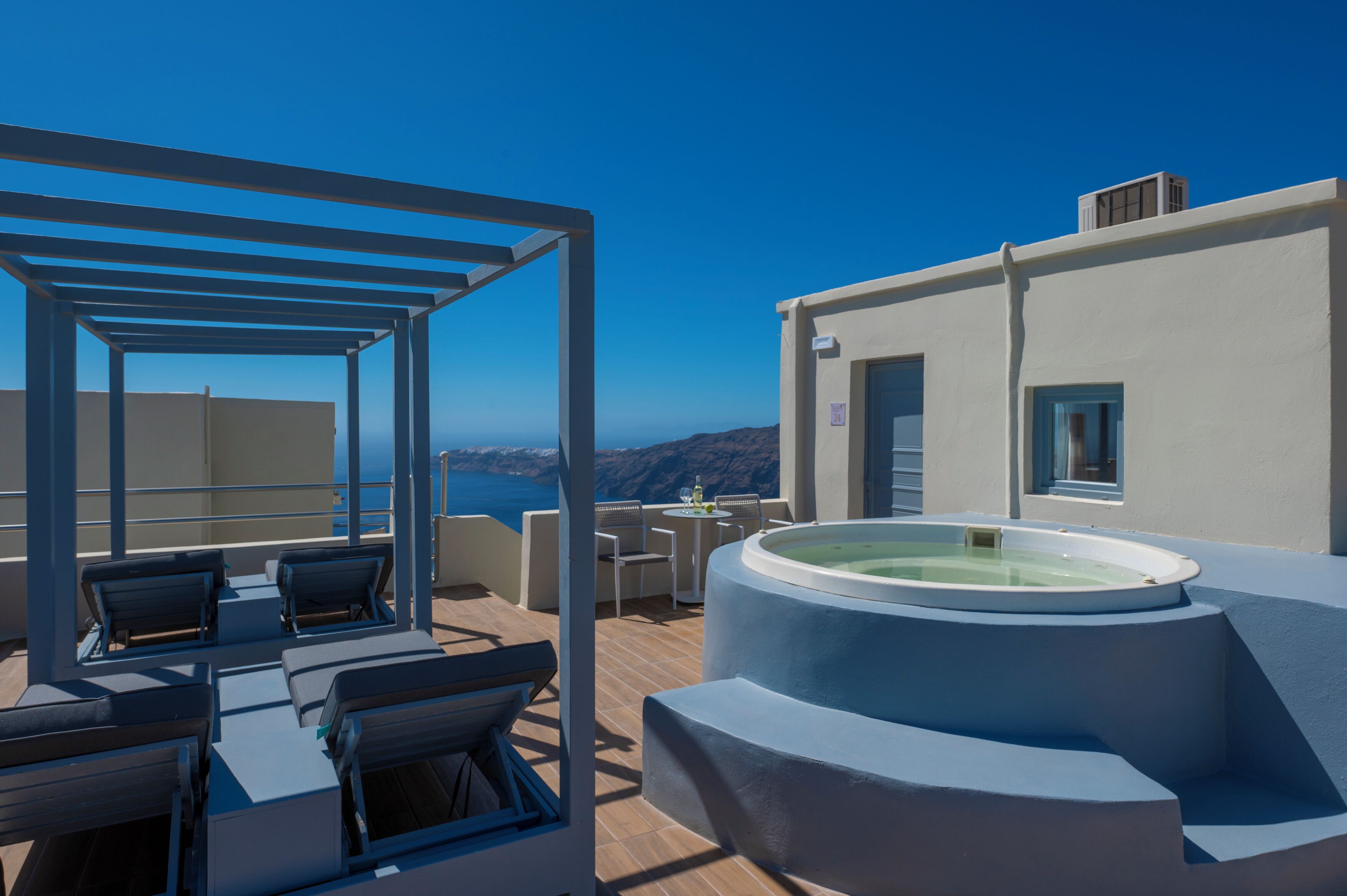 全景套房, 海景 | 露台/庭院