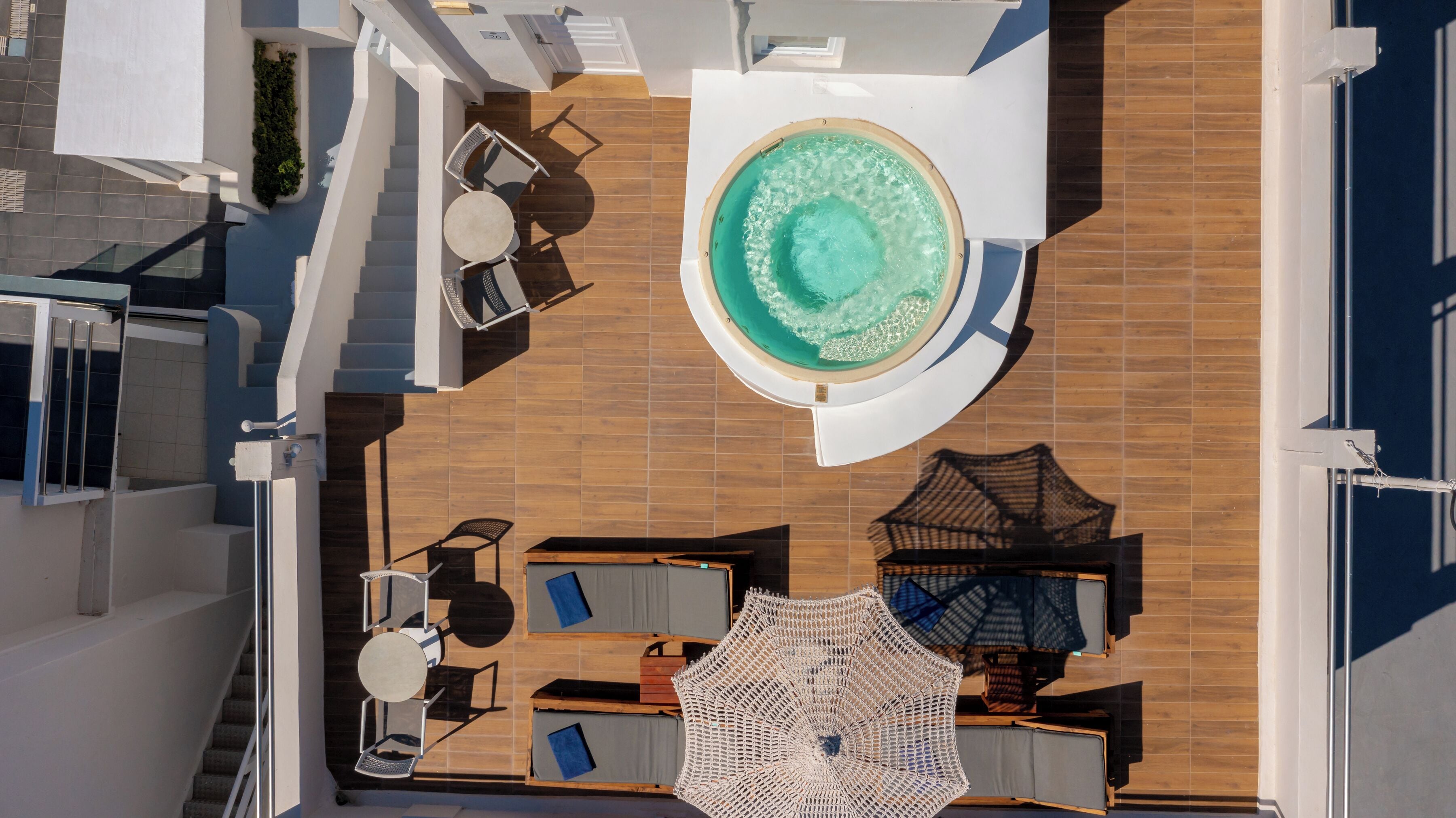 Panoramic Suite, Sea View | Terrace/patio
