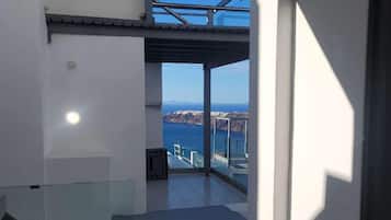 Classic-Doppelzimmer, eingeschränkter Meerblick | Ausblick vom Zimmer