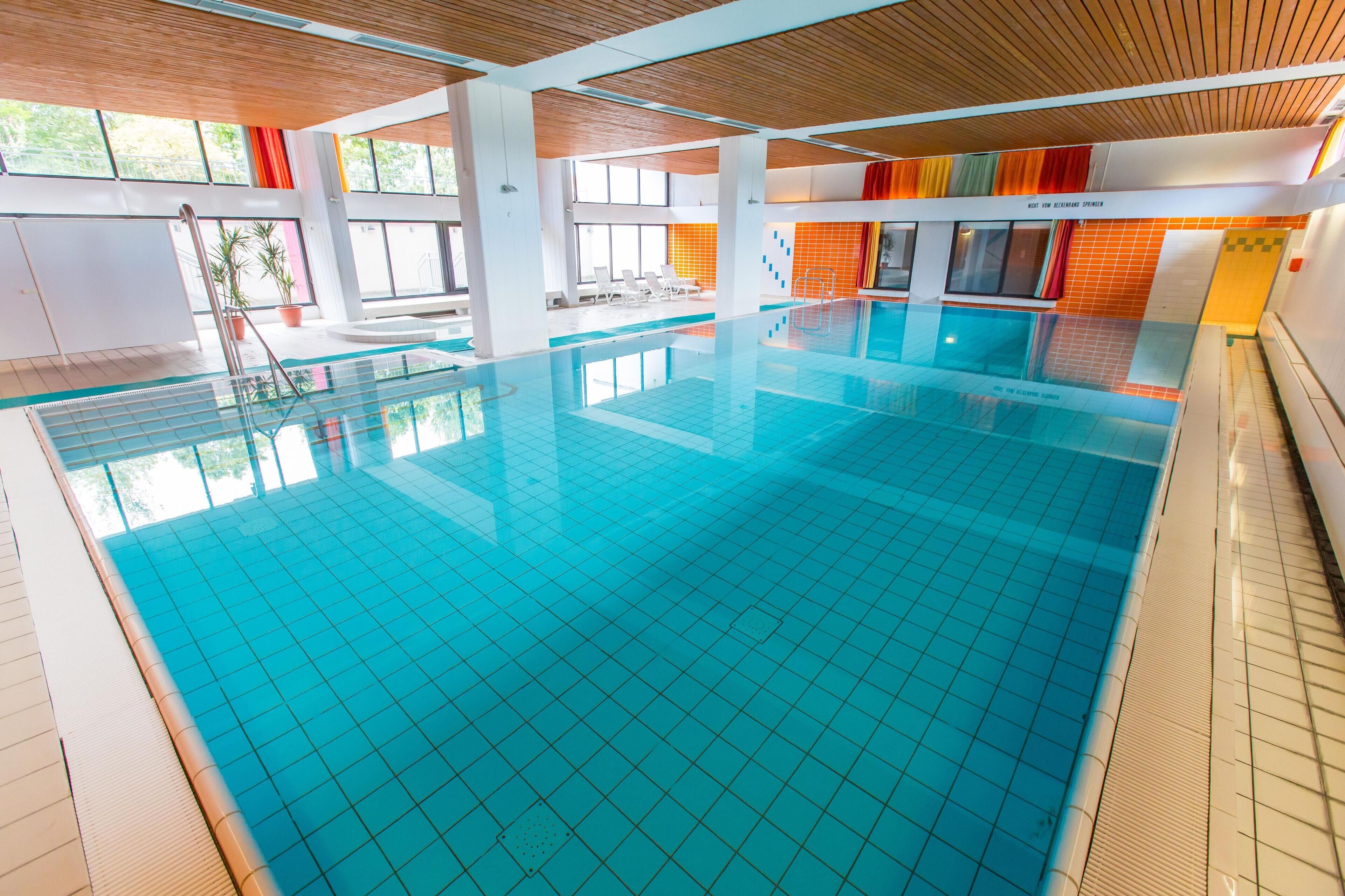 Indoor pool, a heated pool