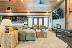 تلفزيون، مدفأة