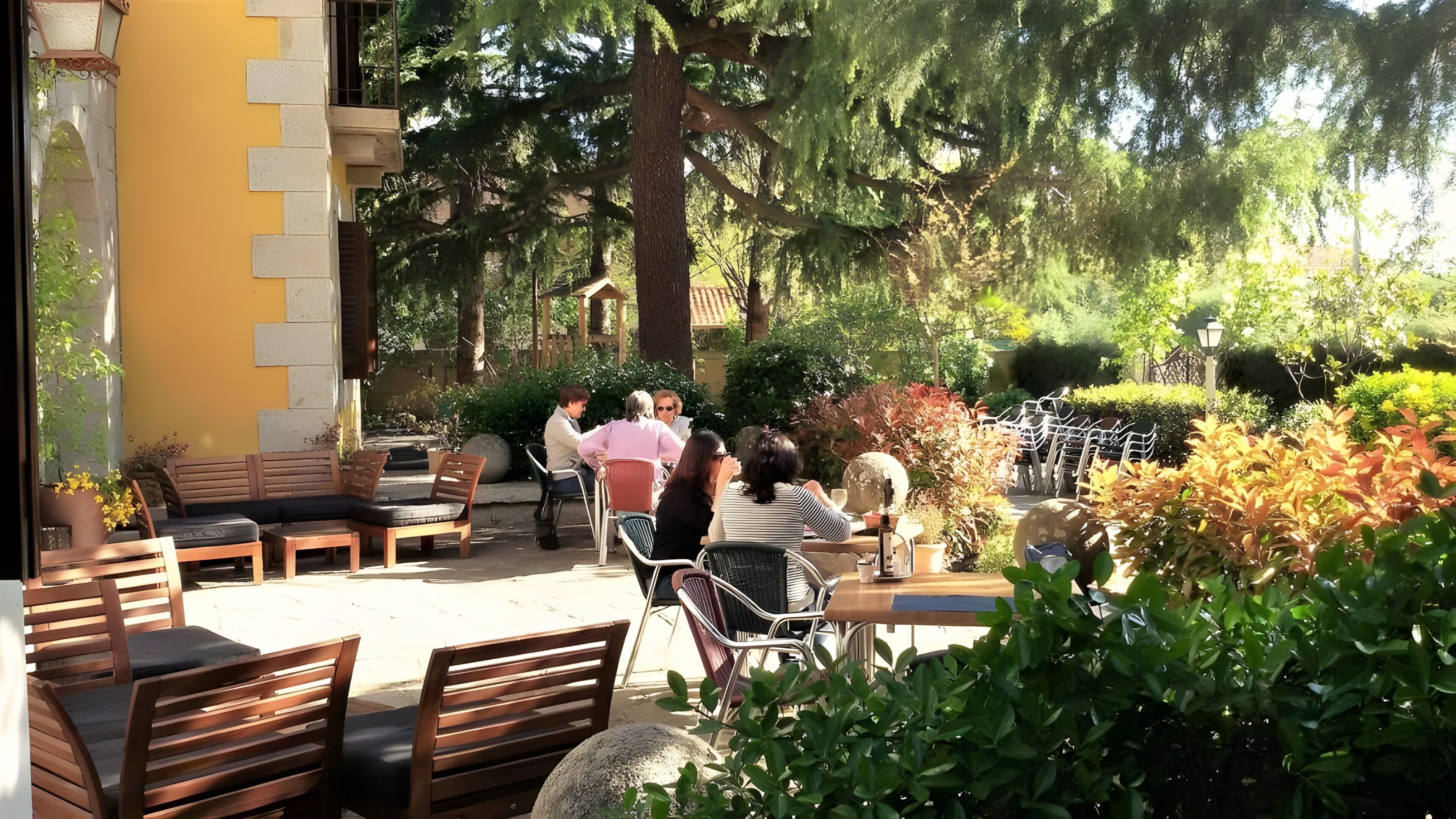 Restauration en plein air