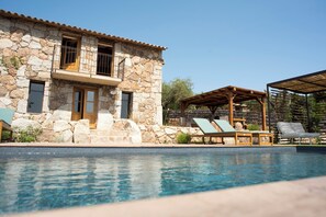 Pool - Sheepfold with panoramic view and private pool (Sotta)