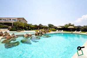 Piscina a l'aire lliure de temporada 
