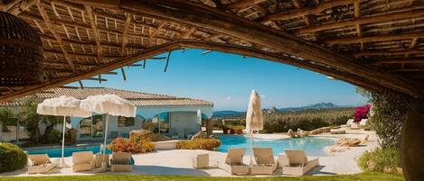 Sesongbasert utendørsbasseng