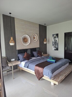 Bagus Room | Desk, free WiFi, bed sheets - Ghangga Amed (Karangasem)