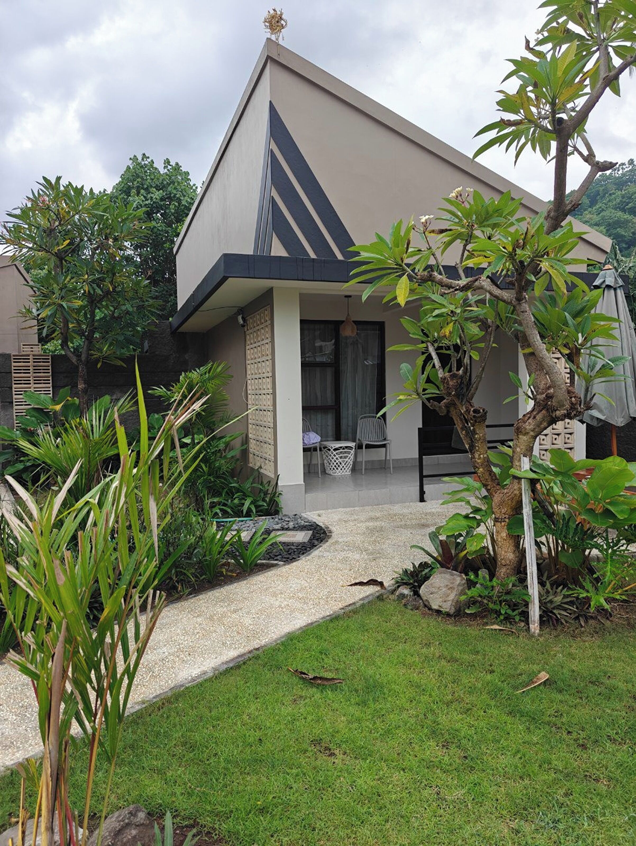 Façade de l’hébergement 