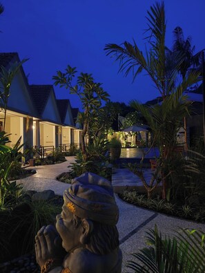 Fachada de la propiedad