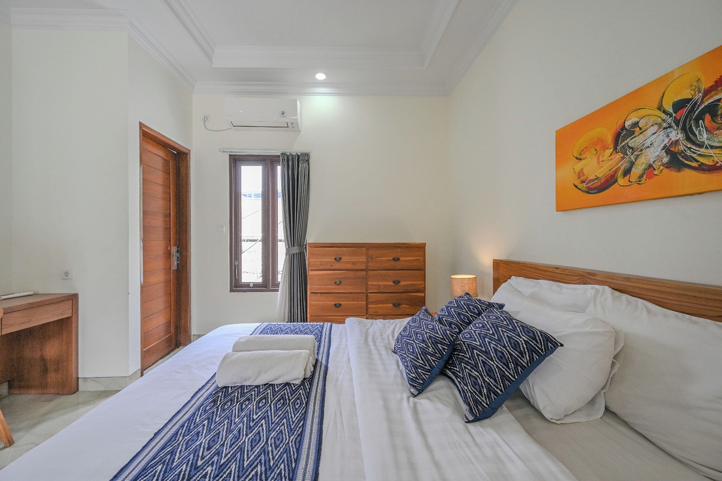 别墅, 2 间卧室 | 办公桌、免费 WiFi、床单