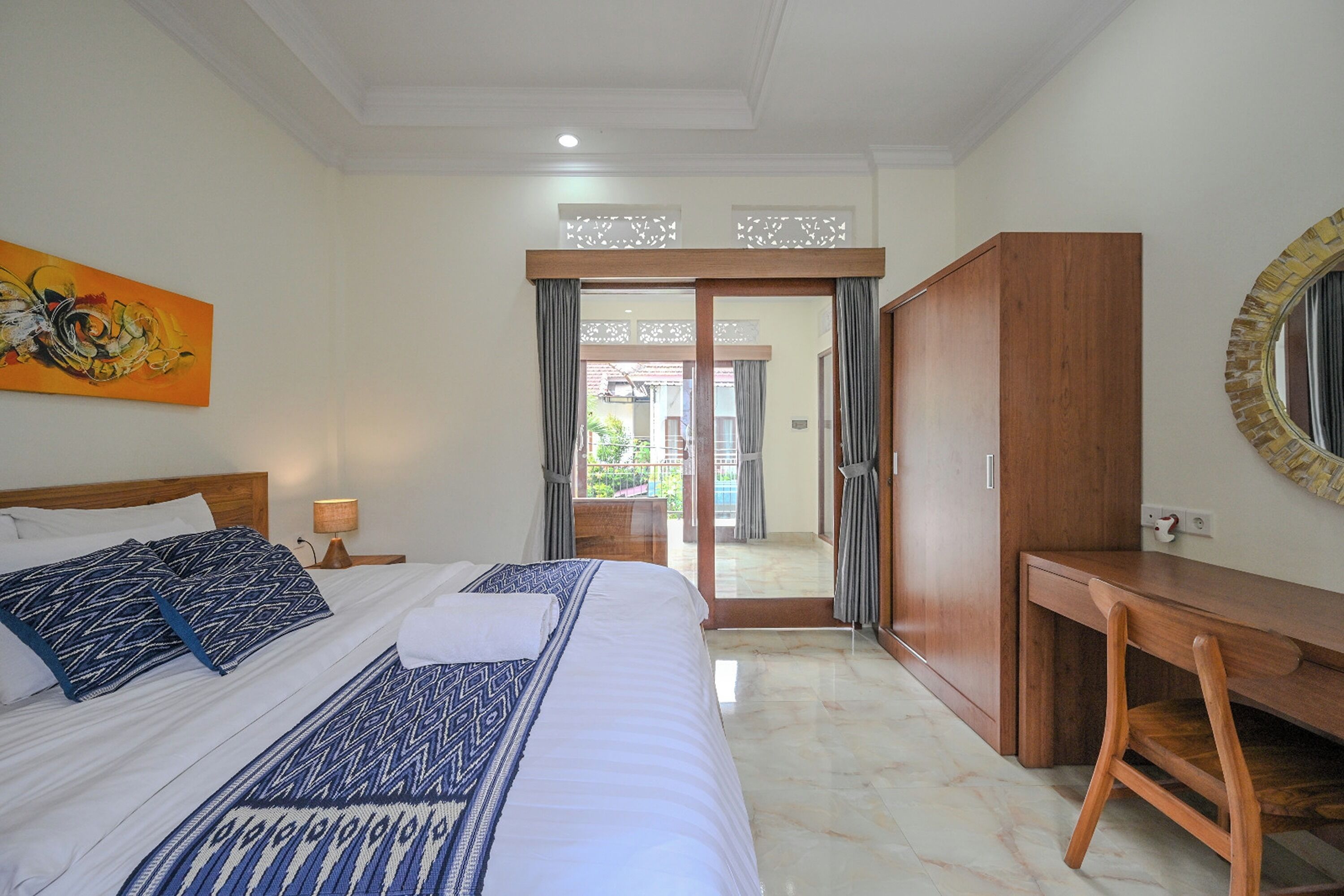 Villa, 2 camere da letto | Una scrivania, Wi-Fi gratuito, lenzuola