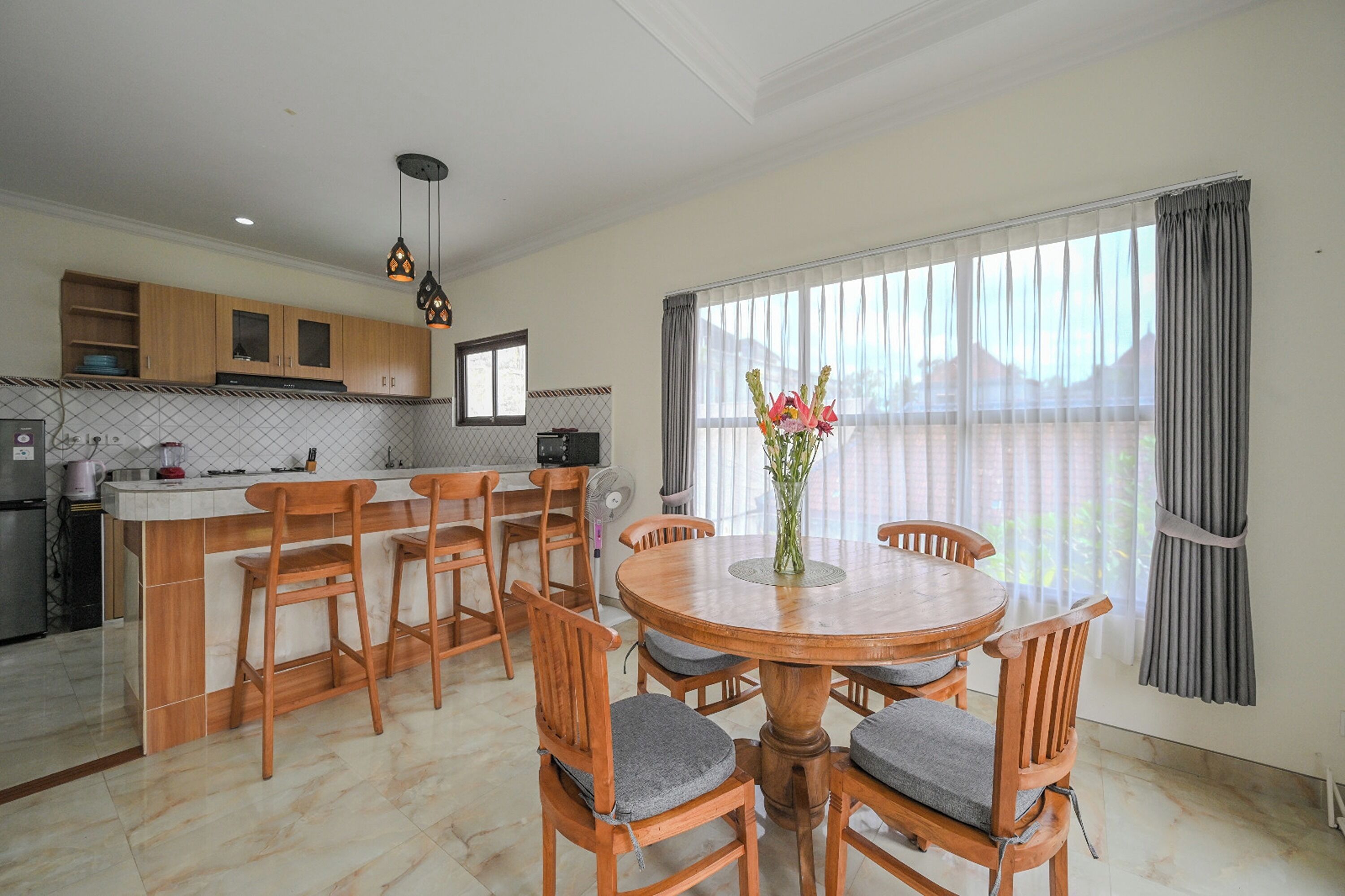 Huvila, 2 makuuhuonetta | Ruokailu omassa huoneessa