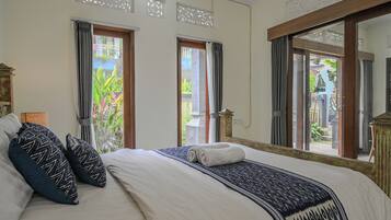 Villa - 2 soveværelser | Skrivebord, gratis Wi-Fi, sengetøj