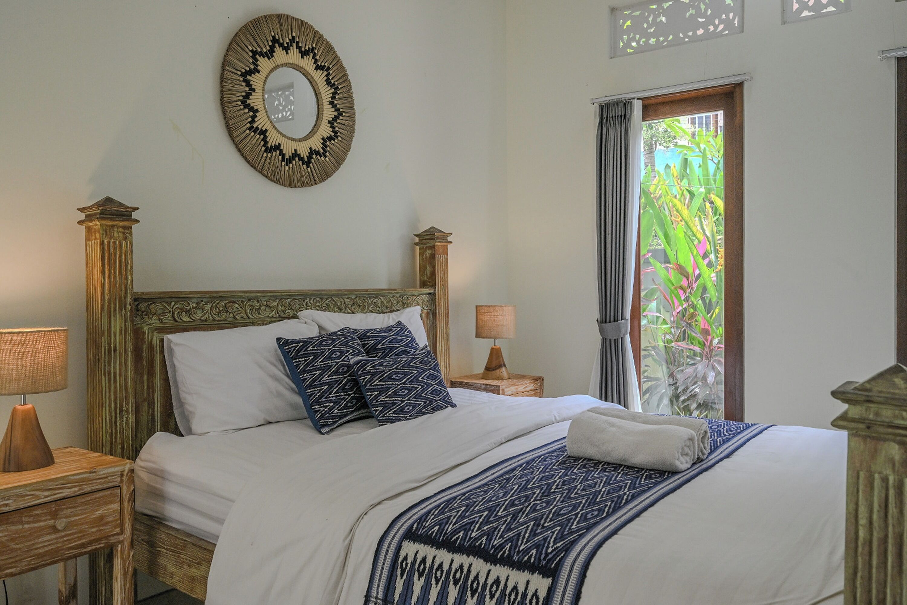 Villa, 2 Schlafzimmer | Schreibtisch, kostenloses WLAN, Bettwäsche