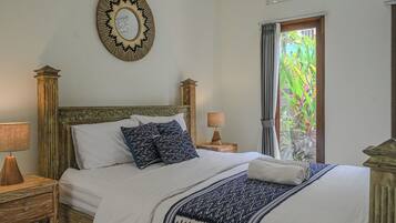 Villa, 2 Schlafzimmer | Schreibtisch, kostenloses WLAN, BettwÀsche