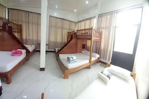 Barkada Room with Balcony | View from room - Seven Waves Beachfront (Bauang)