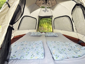 Tent | View from room - Merlin Hut & Farm (Kanchanaburi)