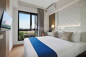 Apartamento, 2 quartos, vista para a cidade | Vista do quarto