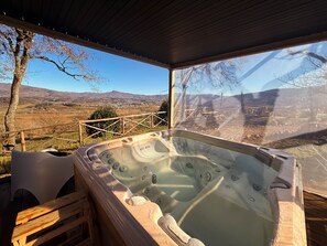 Outdoor spa tub - Tenuta Seriole (Poppi)