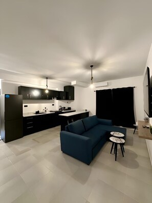 Living area - Luxury Appartement Marjane (Marrakech)