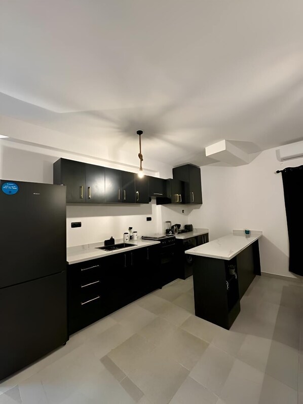 Shared kitchen - Luxury Appartement Marjane (Marrakech)