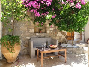 Terrace/patio - Casa Sofia, Cozy Home #1, By Hellocrete (Spili)