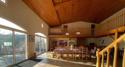 Chambre dâhĂŽtes « Chambre Verte » avec terrasse et jardin communs, Wi-Fi