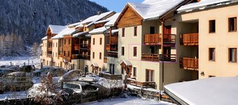 Cozy apartment x6 in a ski resort in the Queyras - swimming pool, jacuzzi, sauna