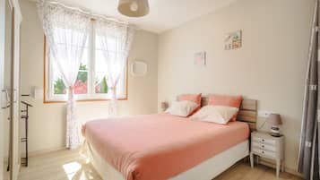 1 soverom, strykejern/-brett, wi-fi og sengetøy