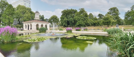 Overnattingsstedets uteområder