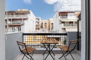 Apartment, 2 Bedrooms, Balcony, City View | Balcony - Erato by halu (Thessaloniki)