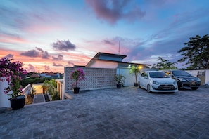 Fassade der Unterkunft