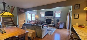 Smart TV, fireplace - Deep Creek Lake Escape | Hot Tub + Game Room (Oakland)
