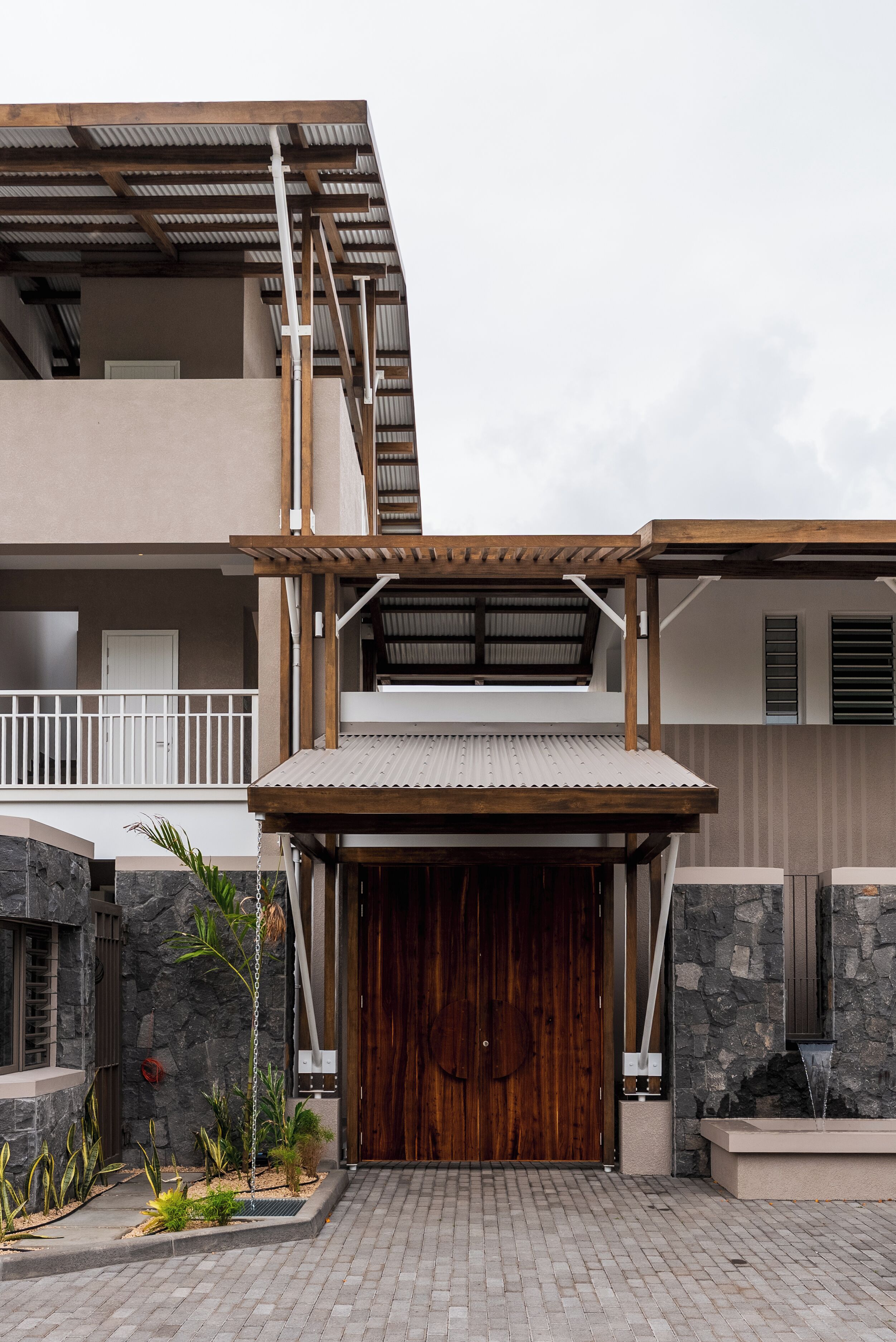 Ingresso della struttura