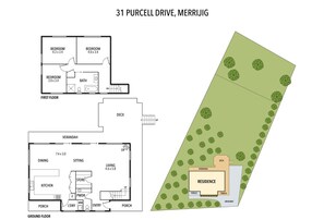 Floor plan - Take it easy at this unique and tranquil getaway. (Merrijig)