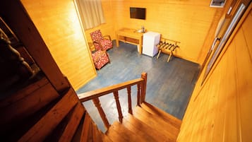 Family Triple Room, Mountain View | Desk, laptop workspace, free WiFi