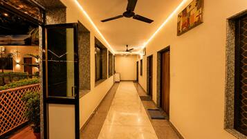 Blackout curtains, free WiFi, bed sheets