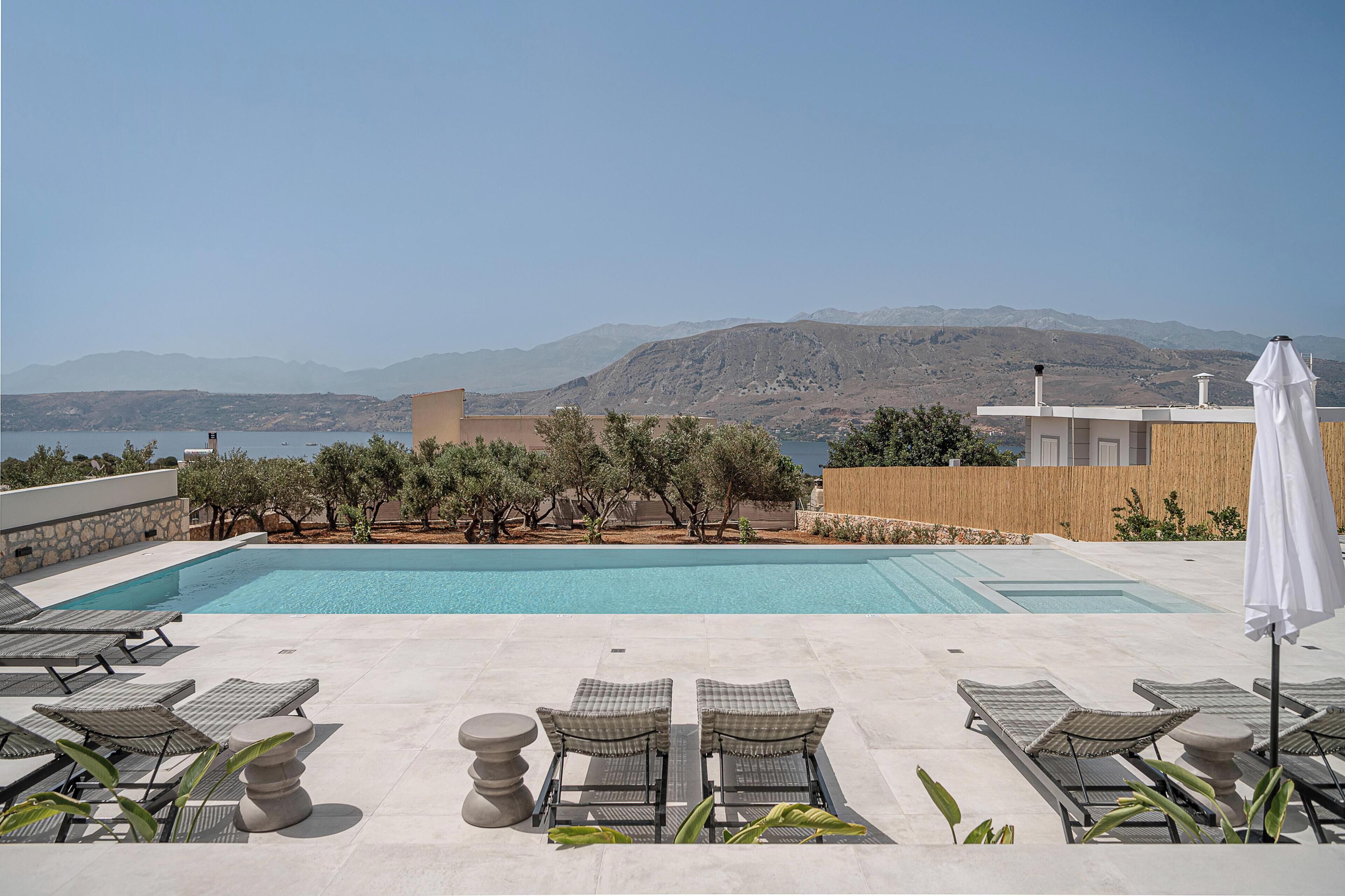 Villa, sjøutsikt | Privat basseng