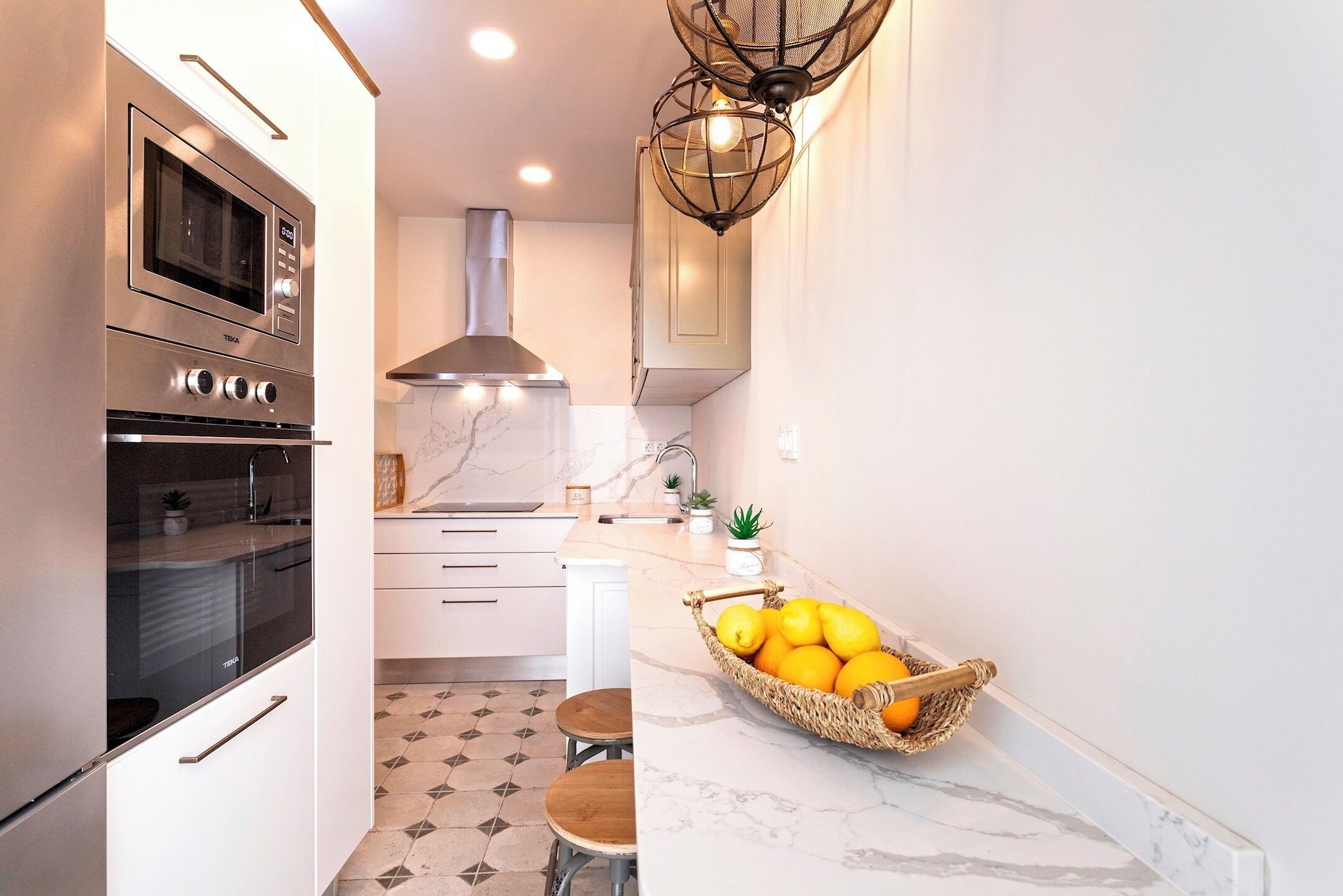 Leilighet (5 Bedrooms) | Eget kjøkken | Kjøleskap, mikrobølgeovn, ovn og kokeplater