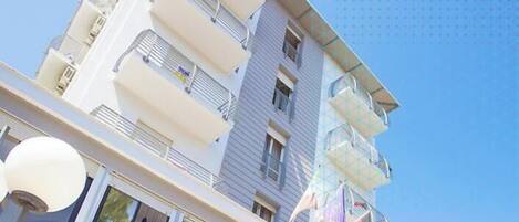 Fassade der Unterkunft