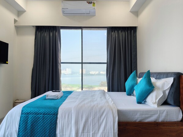 Deluxe-dobbeltværelse - byudsigt | Gratis Wi-Fi