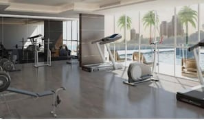 Gym - Iconic 2BR in Skycourt Dubailand (Dubai)