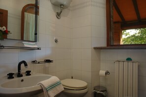 Ducha, toallas