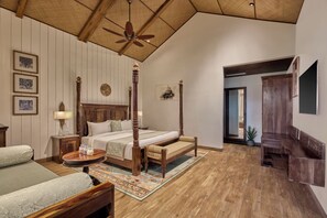 Cottage, Hill View | Iron/ironing board, free WiFi - WelcomHeritage Akashganga Resort & Spa (Bhehana)