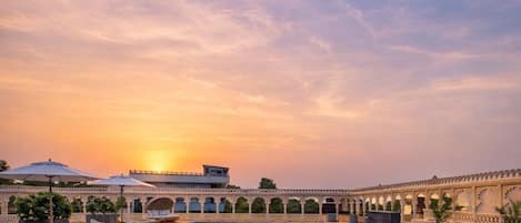 Seasonal outdoor pool