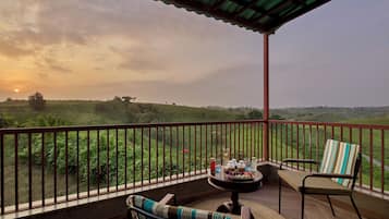 Studio, balcon, vue jardin | Balcon